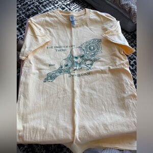 Gildan Soft Yellow Heavy Cotton Tee